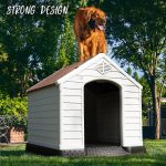 Waleaf Plastic Dog House Outdoor Indoor for Small Medium Larige Dogs,Waterproof Dog Houses with Elevated Floor and Air Vents,Durable Ventilate & Easy Clean and Assemble - Image 36