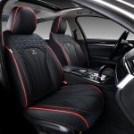 FLORICH Leather Car Seat Covers Full Set for Cars, SUVs & Trucks, Pink Black Front & Rear Automotive Seat Covers, Universal Fit for Toyota Honda Ford Jeep - Image 31