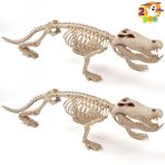Joyfy Halloween Skeleton Fish Skeleton Halloween Decor,Plastic Skeleton with LED Eye for Halloween Decoration Outdoor Haunted House Party - Image 28