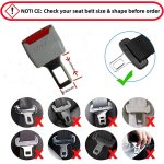 2Pcs Original,Belt Buttons Buckles Width Buckle Up to Safely（grey） - Image 19