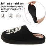 BERANMEY Halloween Slippers for Women Perfect Soft Plush Comfy Warm Slip-On Cute Womens Slippers Indoor Fluffy House Slippers for Women and Men Non-slip Fuzzy Flat Slides - Image 127
