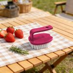 SHIMELE Plastic Vegetable Cleaning Brush, White, 1 Count - Image 16